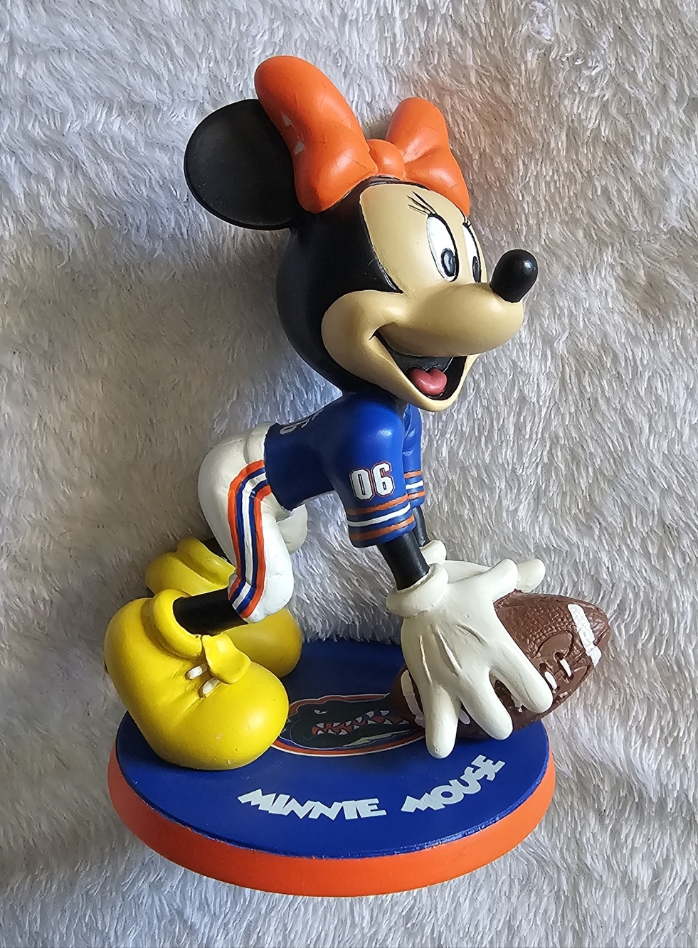 Disney Danbury Mint Minnie Mouse Florida Gators Figure